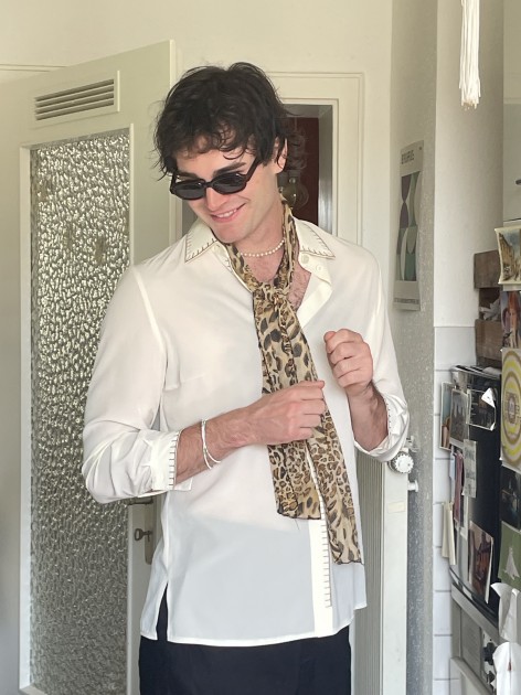 männliches Model Accessoires