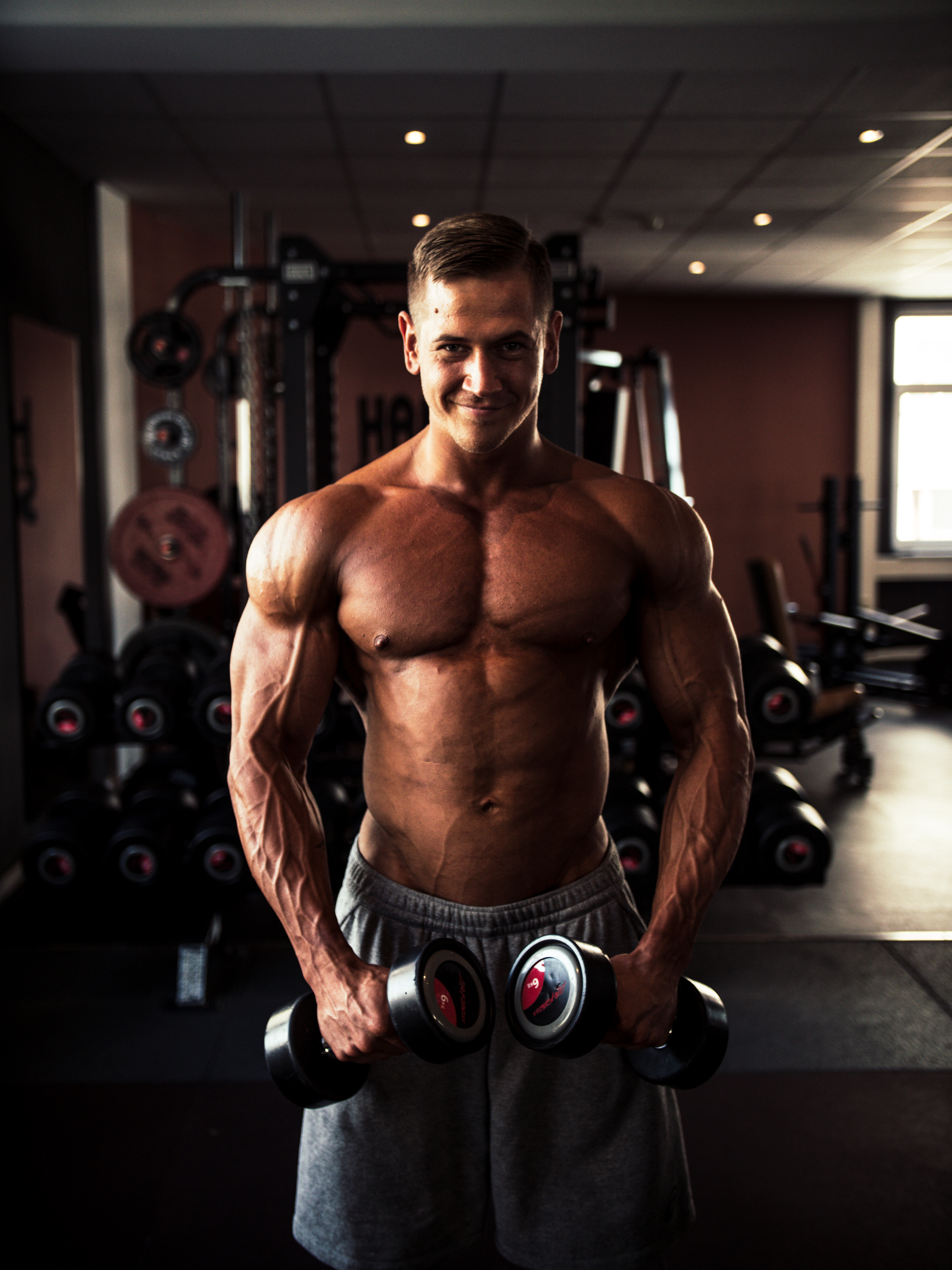 männliches Fitness Model