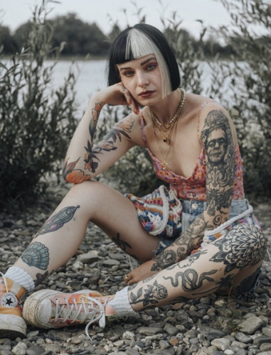 Tattoo Model weiblich