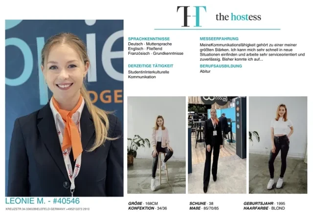 Sedcard-Update 2026: So sicherst du dir mehr Hostess Jobs, Event- & Promotionjobs